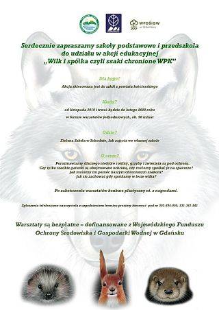 Wilk i spółka czyli ssaki chronione w WPK grafika